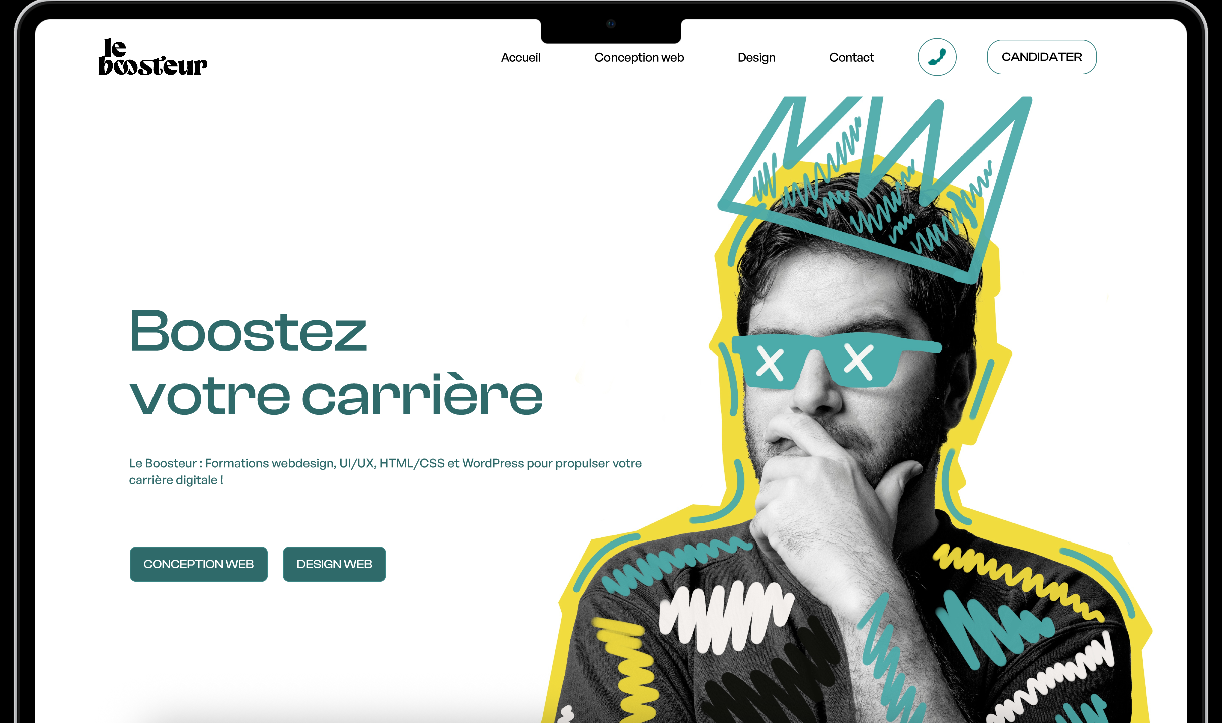 LeBoosteur — Site web